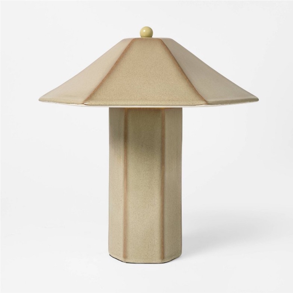 Double Ceramic Table Lamp Neutral - Threshold™ designed with Studio McGee